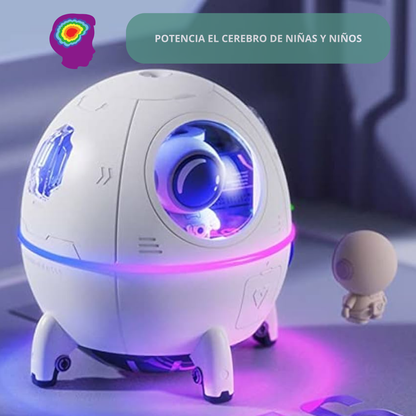 Humidificador Astronauta Con Luces Led