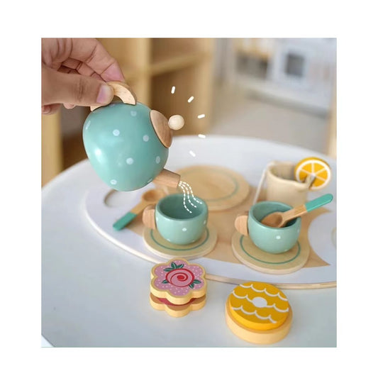 JUEGO DE TE Y POSTRE MONTESSORI 2