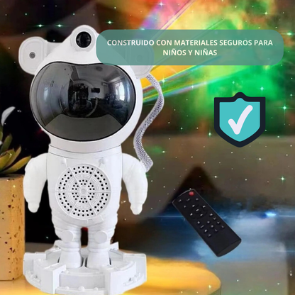 Astronauta Proyector Galaxia